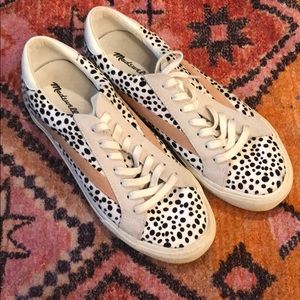 Madewell Leopard Mohair Sneakers